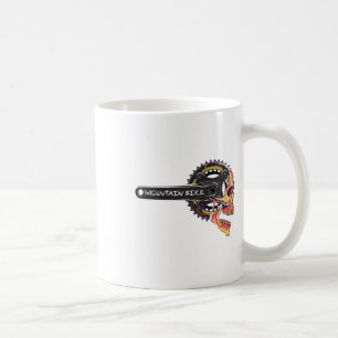 Mountain Bike - Skull Crankset Mountain Bike Mtb Coffee Mug