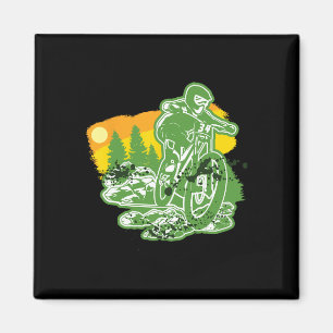 Mountain Bike Terrain Mtb Cycling Bike Lover Bicyc Magnet