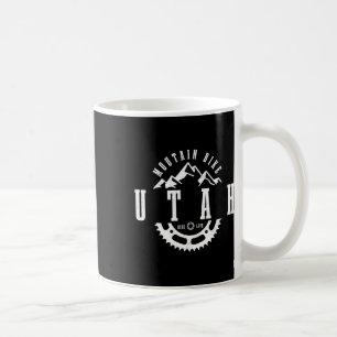Mountain Bike Utah Moab Mtb Downhill Biking Vintag Coffee Mug