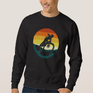 Mountain Bike Vintage Cycling Gear Biking Sweatshirt