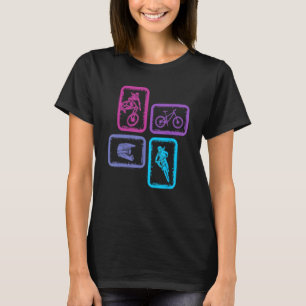 Mountain Bike Vintage MTB Biking Women Kids Girls T-Shirt