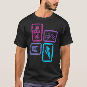 Mountain Bike Vintage MTB Biking Women Kids Girls T-Shirt