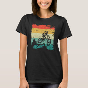 Mountain Bike Vintage Mtb Downhill Biking Cycling T-Shirt