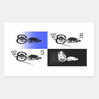 Mountain Biker MTB BMX CYCLIST Stickers