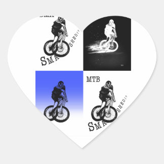 Mountain Biker MTB BMX CYCLIST Stickers