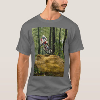 Mountain Biker over Jump  T-Shirt