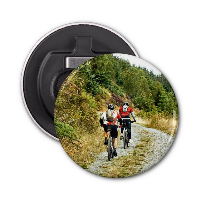MOUNTAIN BIKERS BOTTLE OPENER (Front)