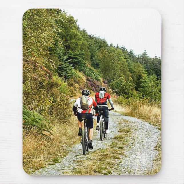 MOUNTAIN BIKERS MOUSE PAD (Front)