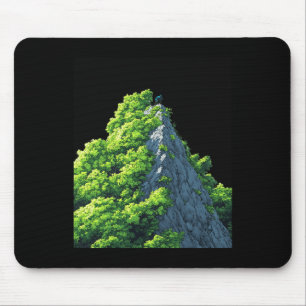Mountain Biking Adventure Outdoor Enthusiast Mouse Pad