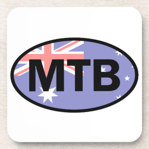 Mountain Biking Australia Flag Coaster