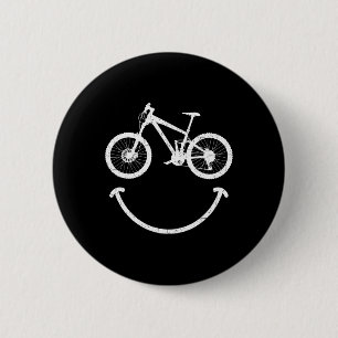 Mountain Biking - Bicycle Rider Cyclist Cycling Tr 6 Cm Round Badge