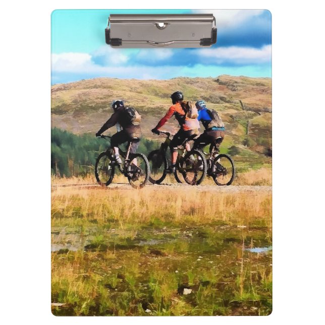 MOUNTAIN BIKING CLIPBOARD (Front)