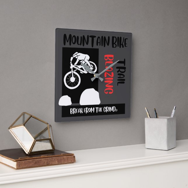 Mountain Biking Clock (Office)