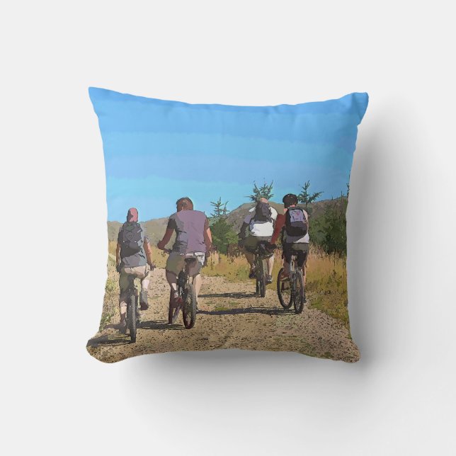 MOUNTAIN BIKING CUSHION (Front)