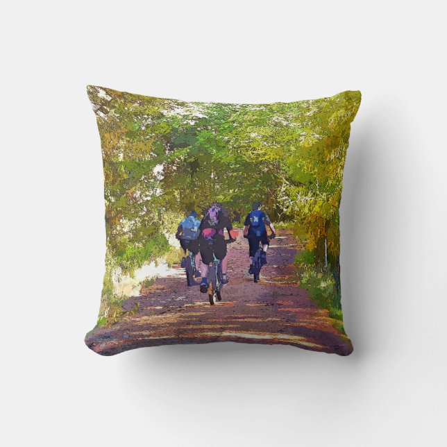 MOUNTAIN BIKING CUSHION (Front)