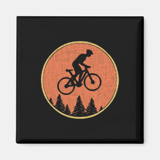 Mountain Biking Cycling, For Fans Magnet