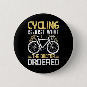 Mountain Biking Cycling Lover Road Bike Cyclist En 6 Cm Round Badge