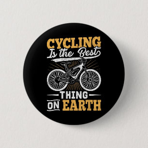 Mountain Biking Cycling Lover Road Bike Cyclist En 6 Cm Round Badge