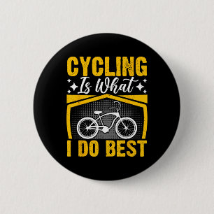 Mountain Biking Cycling Lover Road Bike Cyclist En 6 Cm Round Badge