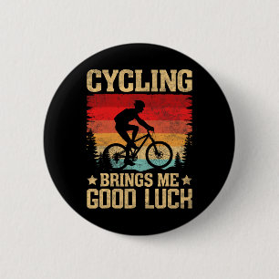 Mountain Biking Cycling Lover Road Bike Cyclist En 6 Cm Round Badge