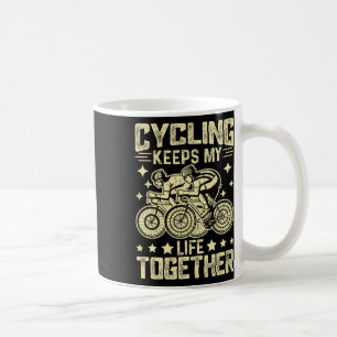 Mountain Biking Cycling Lover Road Bike Cyclist En Coffee Mug