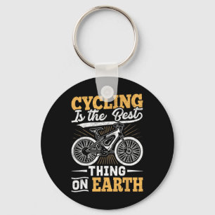 Mountain Biking Cycling Lover Road Bike Cyclist En Key Ring