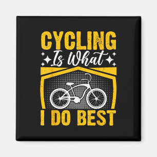 Mountain Biking Cycling Lover Road Bike Cyclist En Magnet