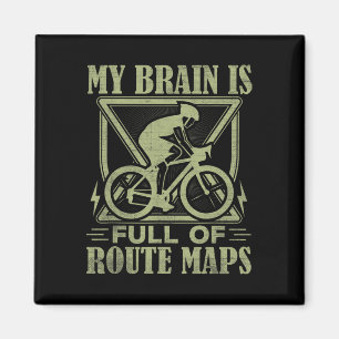 Mountain Biking Cycling Lover Road Bike Cyclist En Magnet