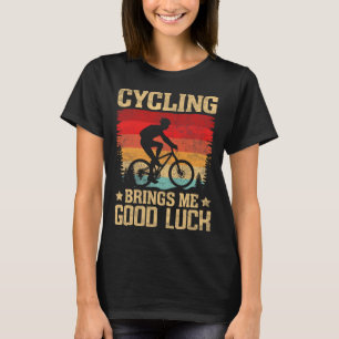 Mountain Biking Cycling Lover Road Bike Cyclist En T-Shirt