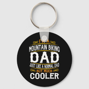 Mountain Biking Dad, I'm A Dad Shirt. Vintage T Sh Key Ring