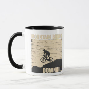 Mountain biking Downhill Mug