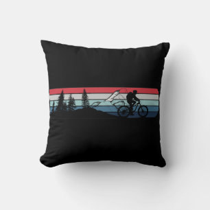 Mountain biking enthusiast cushion