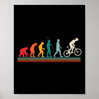 Mountain Biking Evolution Retro Sport Mtb Biking L