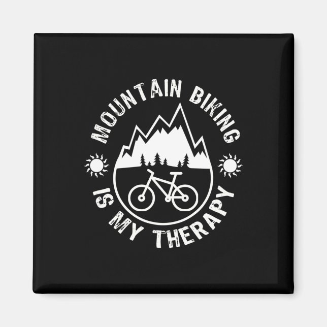 Mountain Biking Funny Saying Mtn Biking  Magnet (Front)