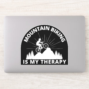 Mountain Biking Is My Therapy 