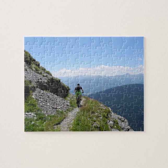 Mountain Biking Jigsaw Puzzle (Horizontal)