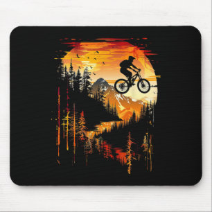 Mountain Biking Landscape _1 Mouse Pad