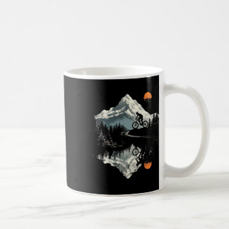 Mountain Biking Landscape Coffee Mug