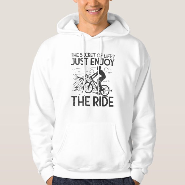 Mountain Biking Mountain Biker Hoodie (Front)