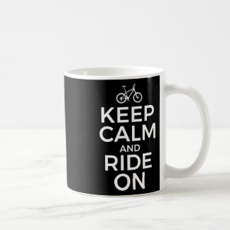 Mountain Biking, Mountain Biker, Keep Calm And Rid Coffee Mug