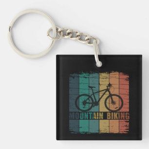 Mountain biking mountainbike key ring