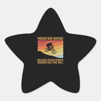 mountain biking mountainbike mtb offroad star sticker