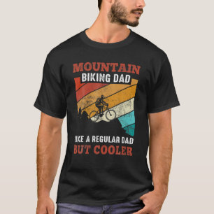 Mountain Biking MTB — Cycling Mountain Bike Dad T-Shirt