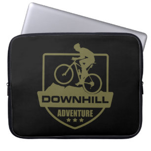 Mountain Biking MTB Downhill Laptop Sleeve