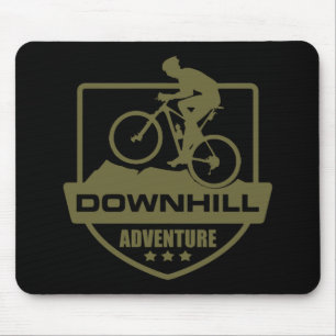 Mountain Biking MTB Downhill Mouse Pad
