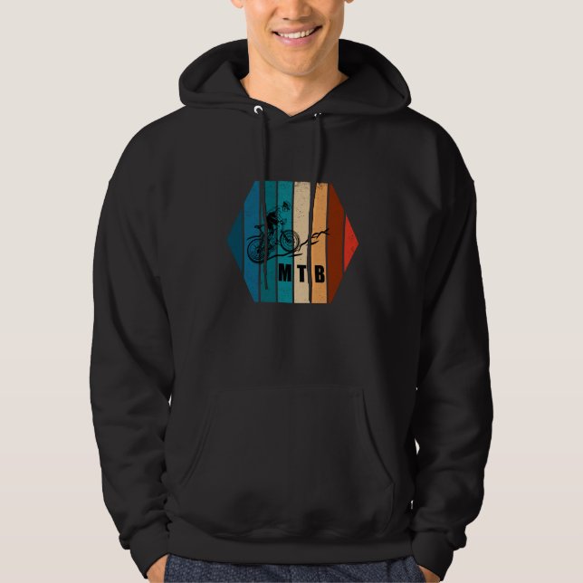Mountain biking MTB Hoodie (Front)