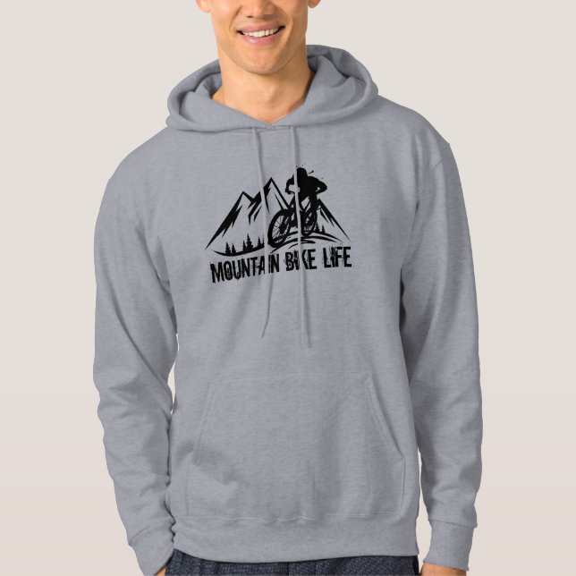 Mountain biking Mtb Hoodie (Front)