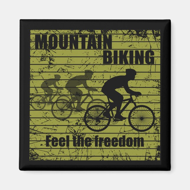 Mountain biking MTB Magnet (Front)