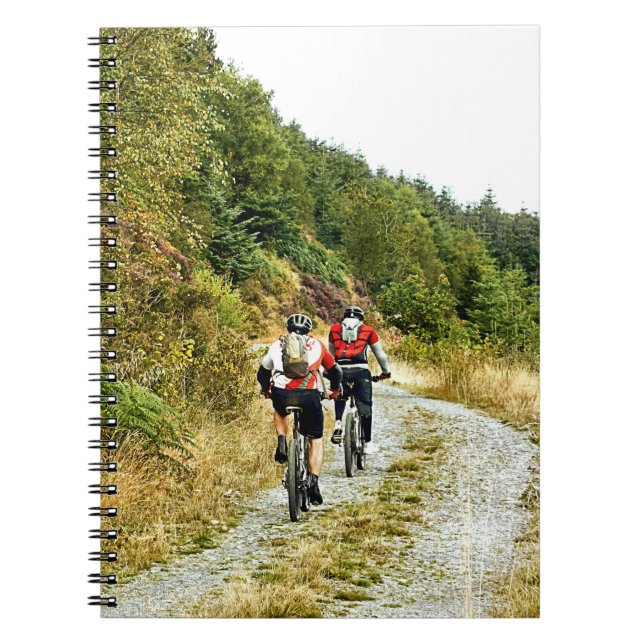 MOUNTAIN BIKING NOTEBOOK (Front)
