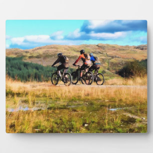 MOUNTAIN BIKING PLAQUE